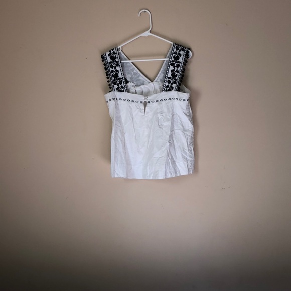 J crew floral and white blouse - Picture 2 of 3